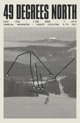 49 Degrees North Mountain Resort Poster