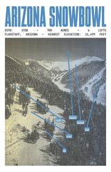 Arizona Snowbowl Resort Poster