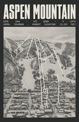 Aspen Mountain Resort Poster