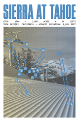 Sierra at Tahoe Resort Poster