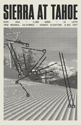 Sierra at Tahoe Resort Poster