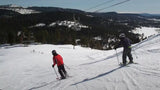 Discover Warner Canyon Ski Resort with Stunning Ski Poster Art