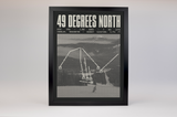 49 Degrees North Mountain Ski Resort Poster