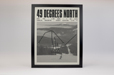 49 Degrees North Mountain Ski Resort Poster