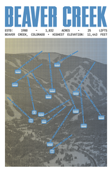 Beaver Creek Resort Poster