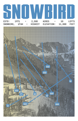 Snowbird Resort Poster