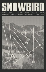 Snowbird Resort Poster