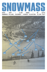 Snowmass Resort Poster