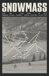 Snowmass Resort Poster