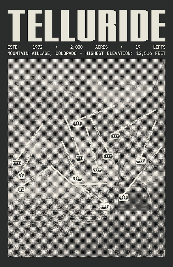 Telluride Resort Poster