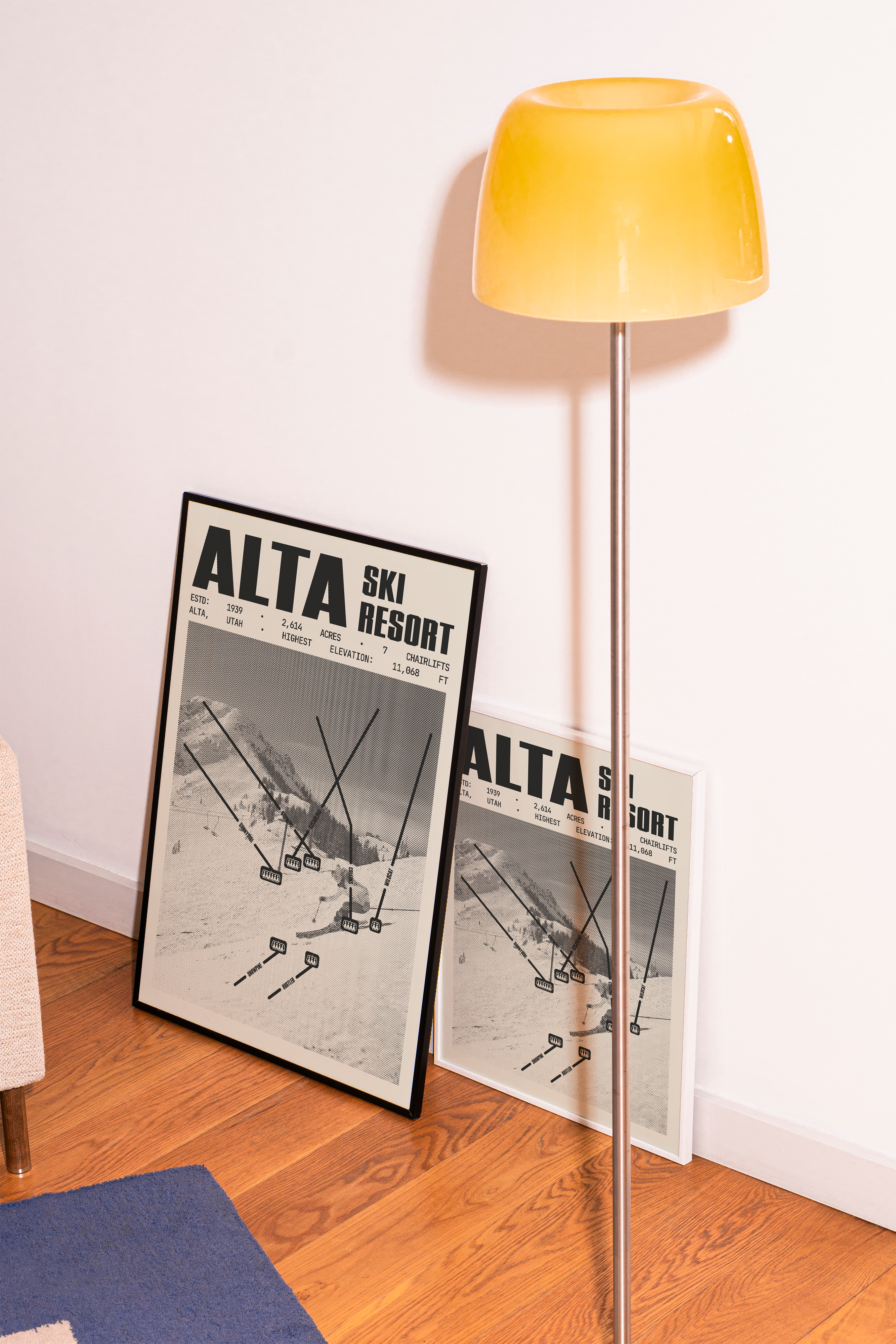 Alta Ski Resort Poster