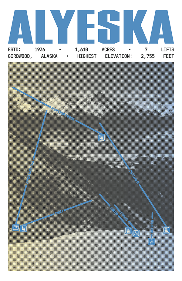 Alyeska Resort - Girdwood Resort Poster