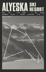 Alyeska Resort - Girdwood Ski Resort Poster