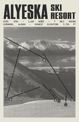 Alyeska Resort - Girdwood Ski Resort Poster