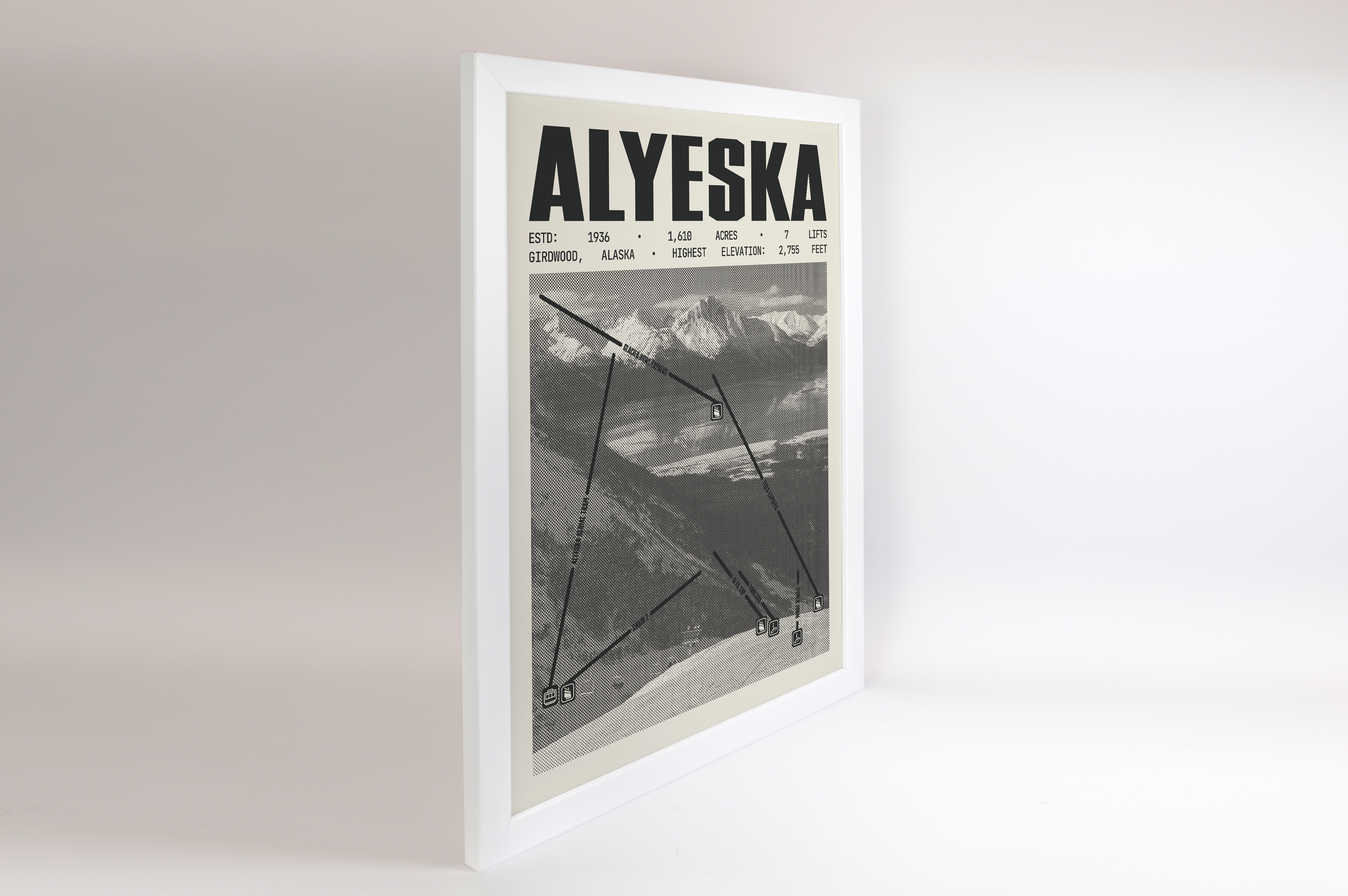 Alyeska Resort - Girdwood Resort Poster