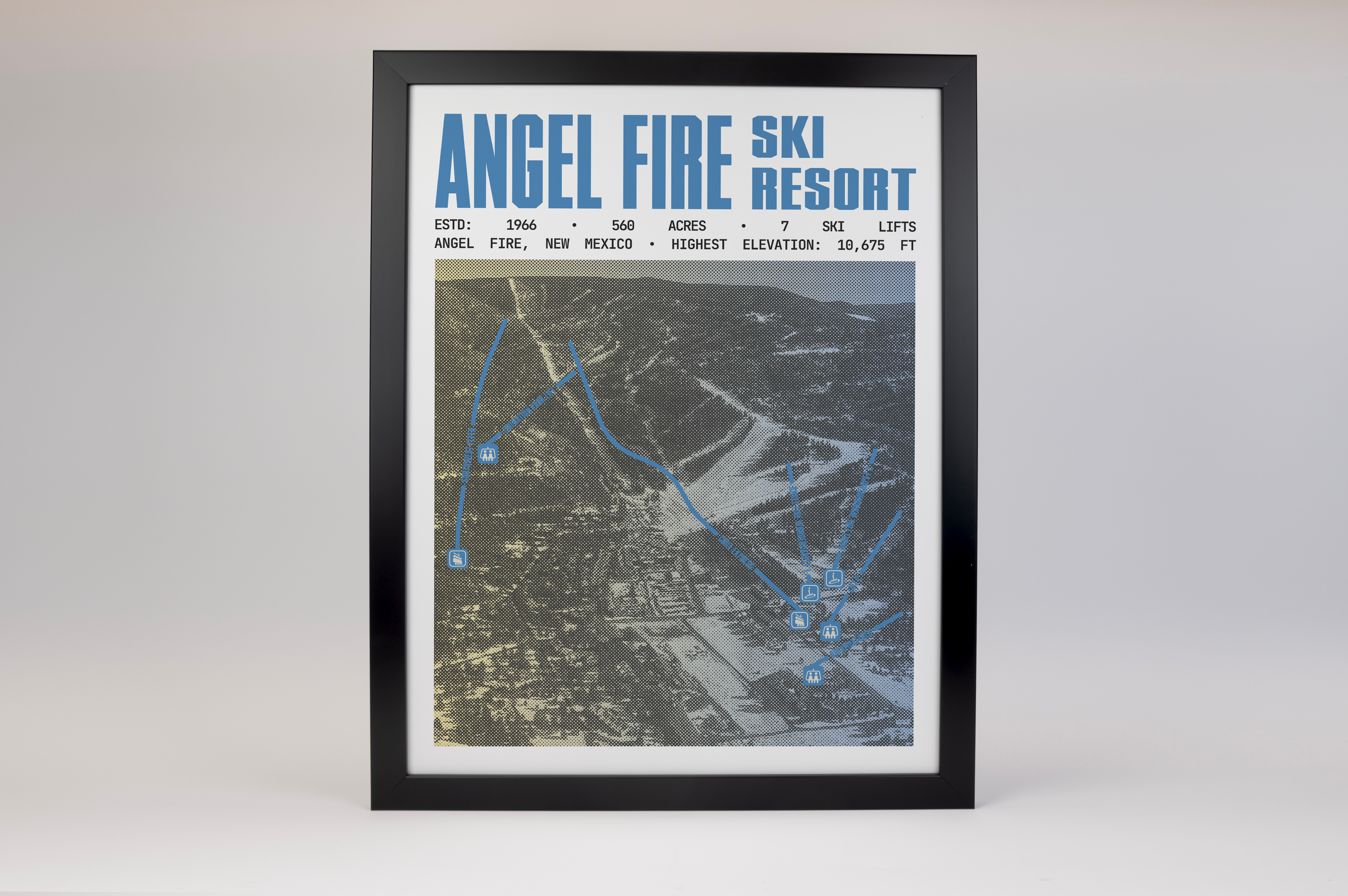 Angel Fire Ski Resort Poster