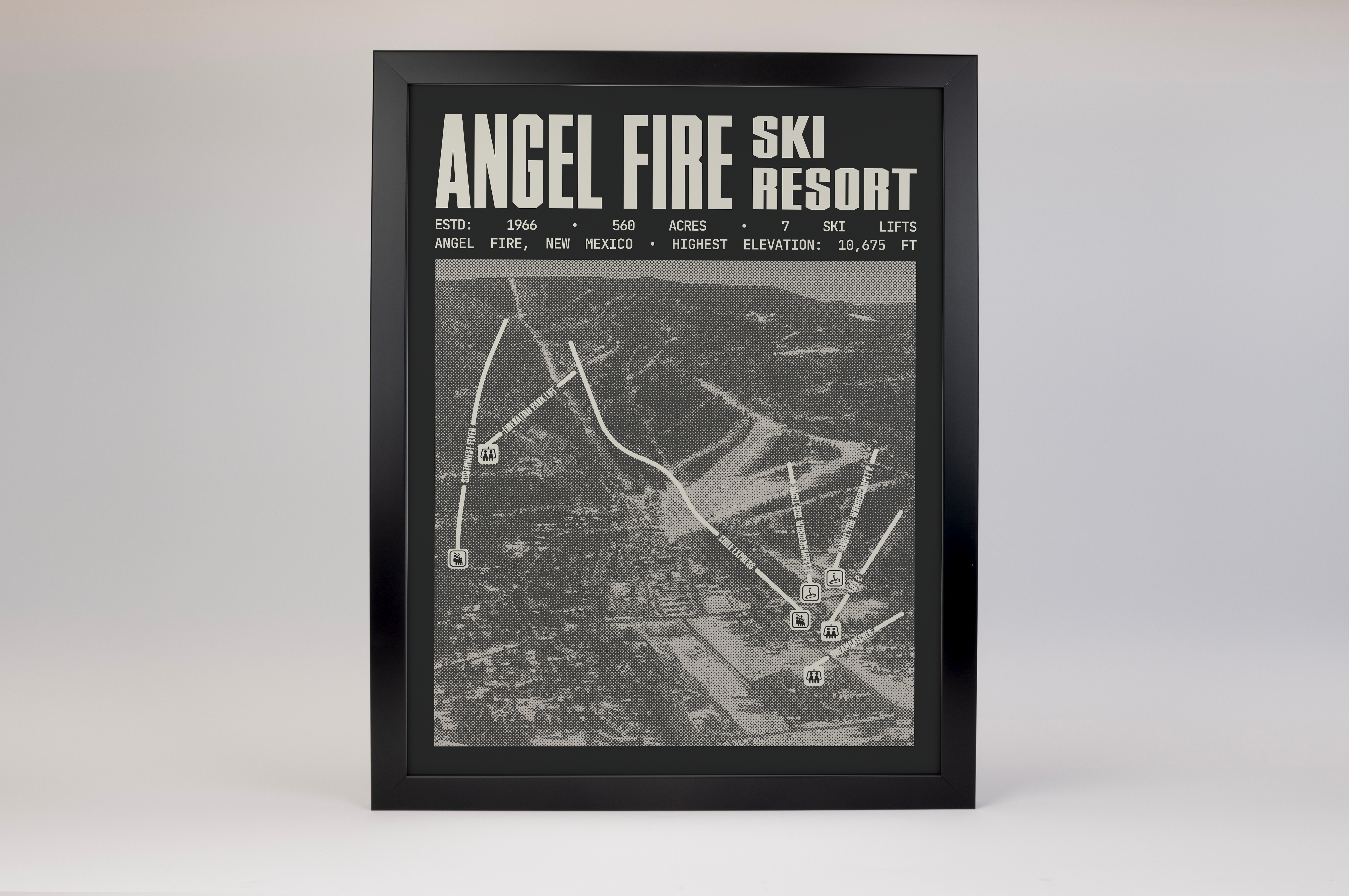 Angel Fire Ski Resort Poster