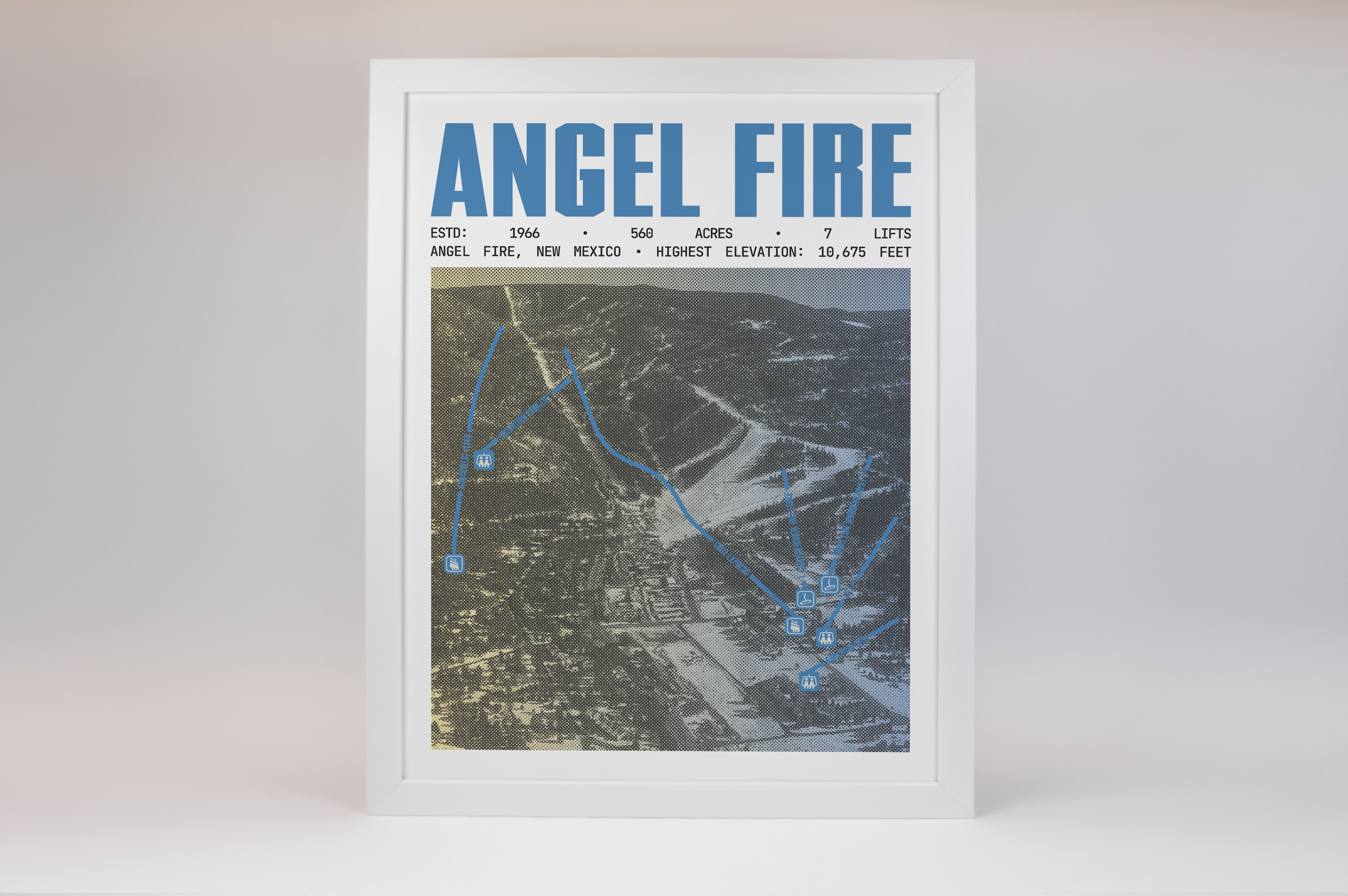 Angel Fire Resort Poster
