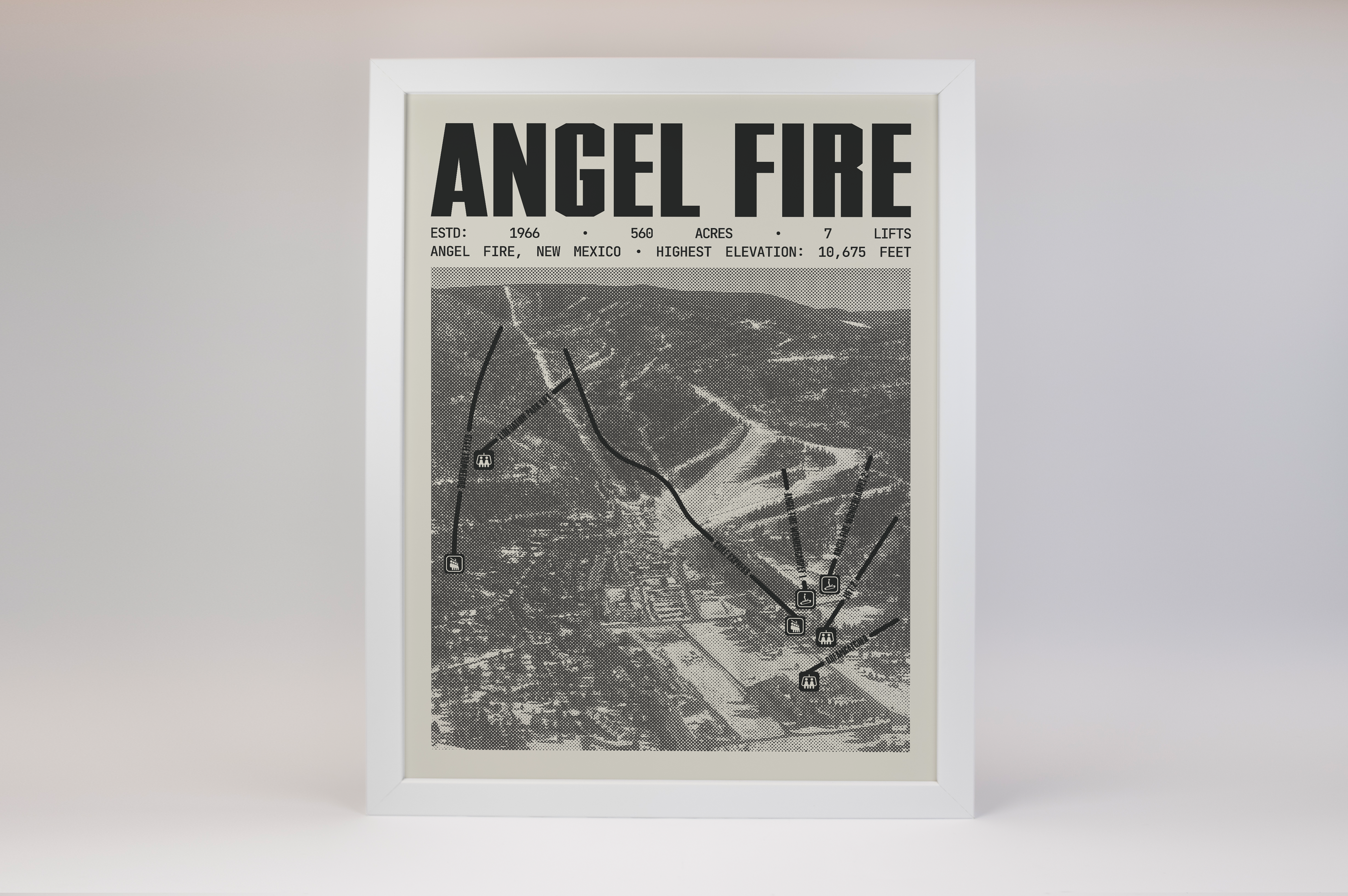 Angel Fire Resort Poster