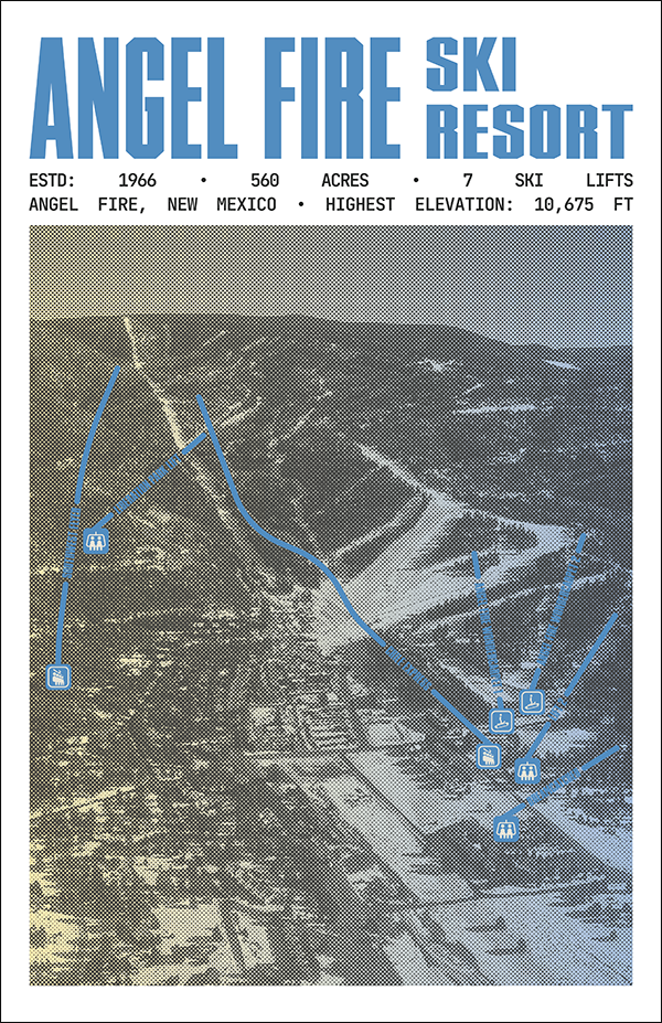Angel Fire Ski Resort Poster