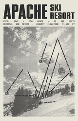 Apache Ski Resort Poster