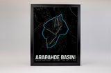 Arapahoe Basin Resort Map Poster – Colorado