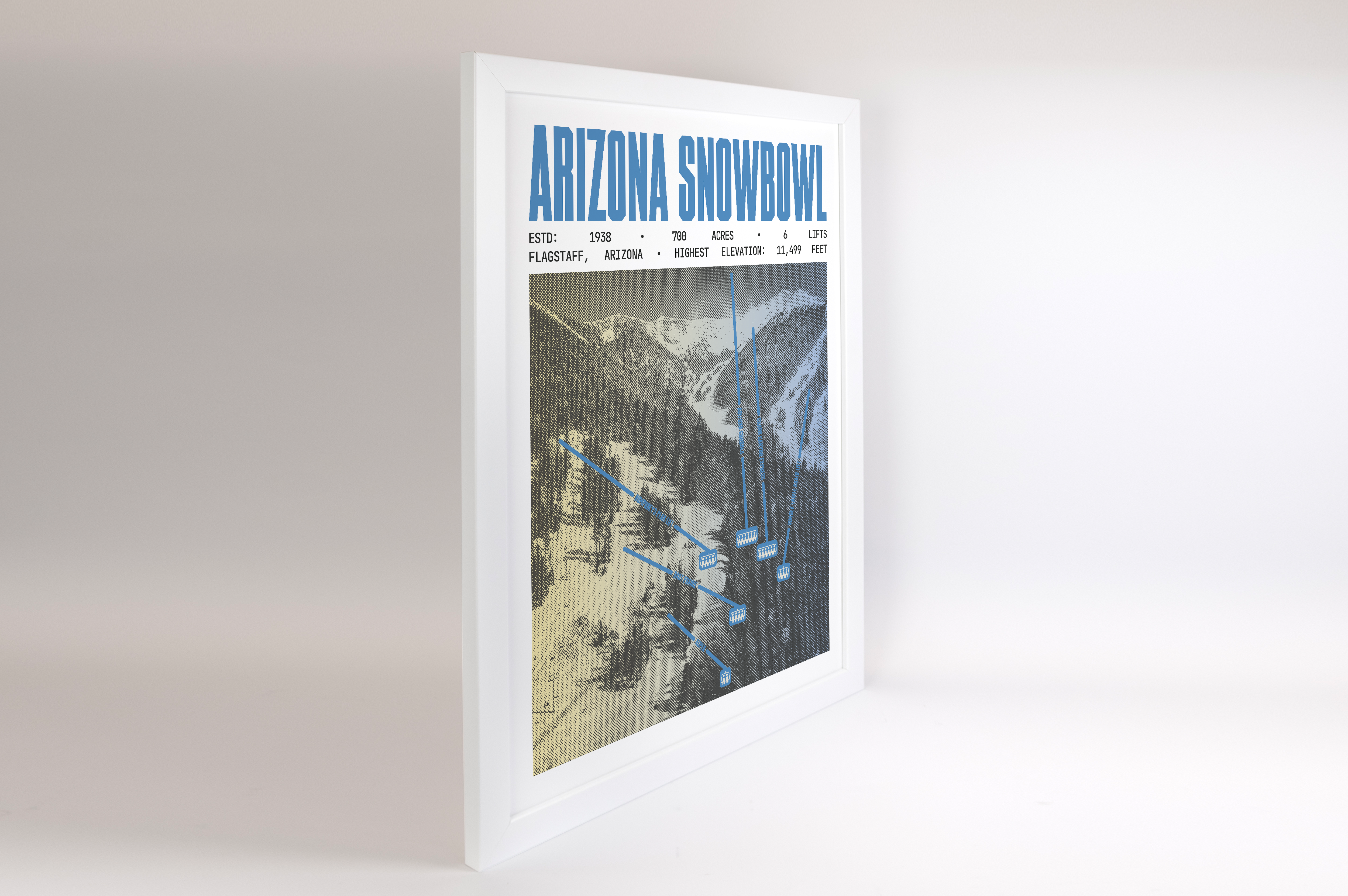 Arizona Snowbowl Resort Poster