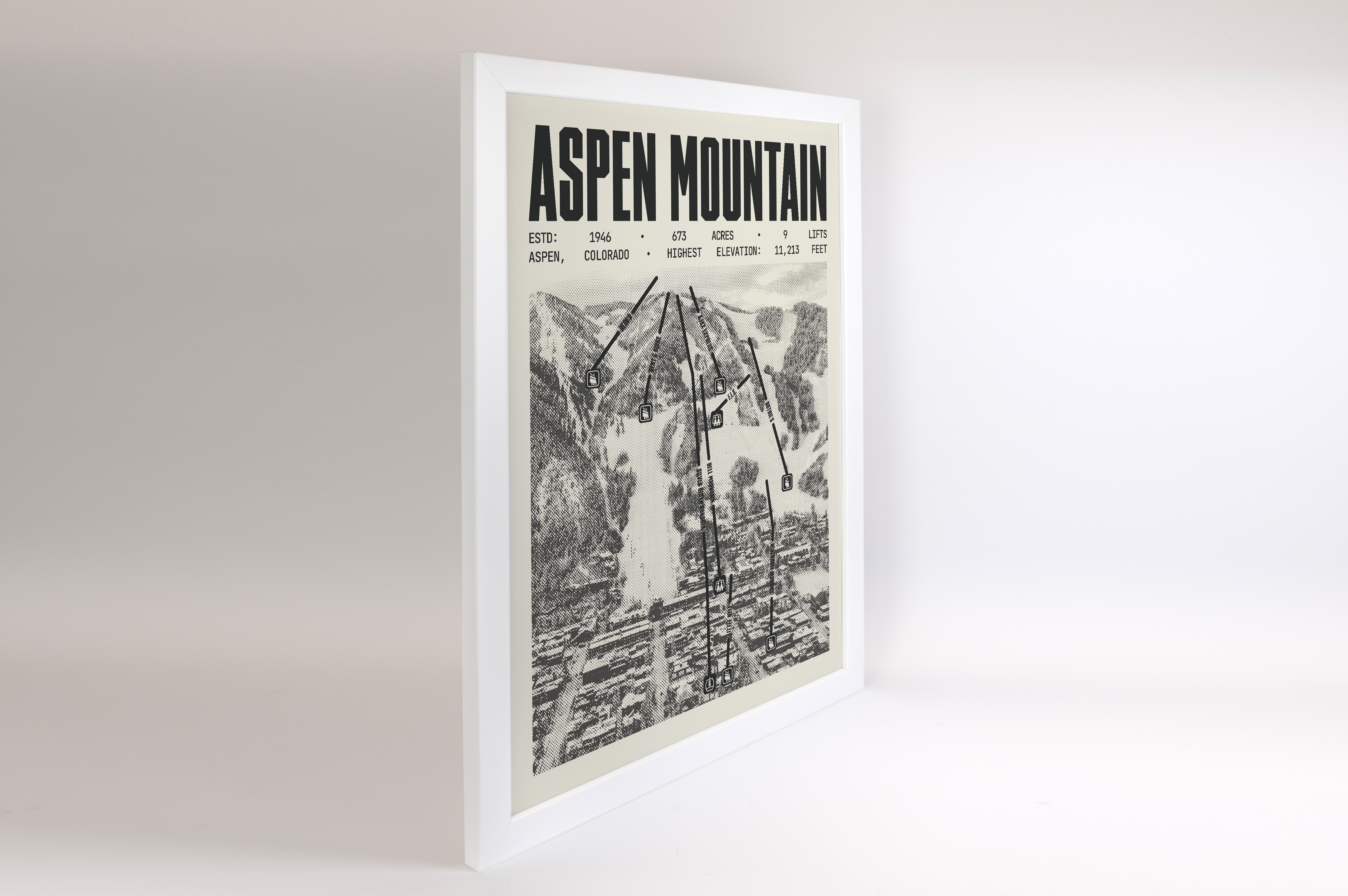 Aspen Mountain Resort Poster