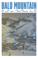 Bald Mountain - Sun Valley Resort Poster