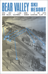 Bear Valley Ski Resort Poster