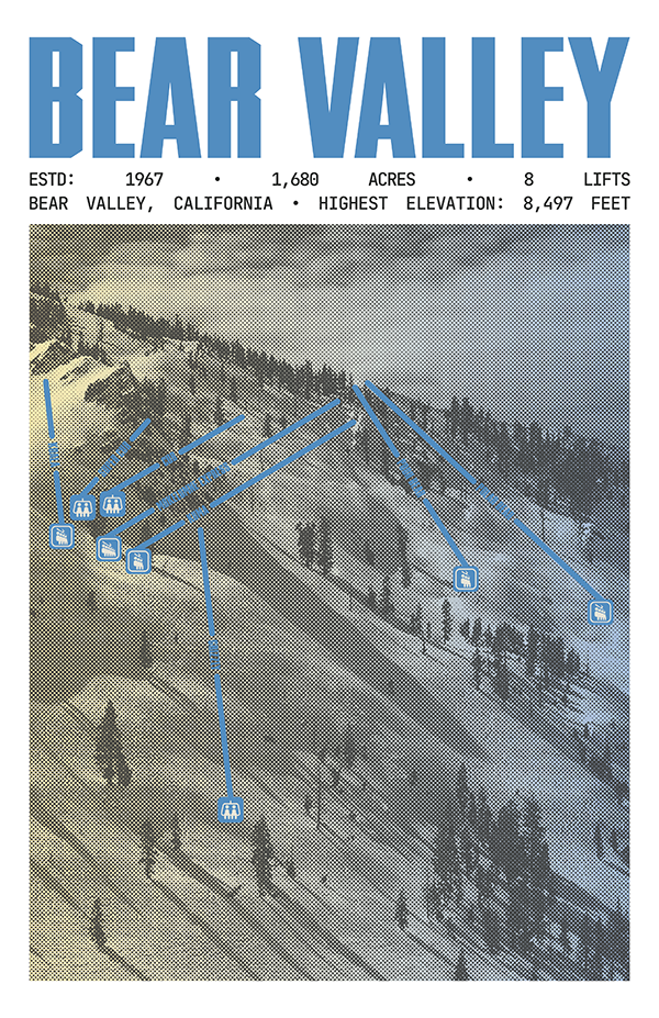 Bear Valley Resort Poster