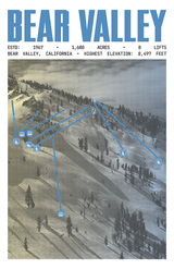 Bear Valley Resort Poster