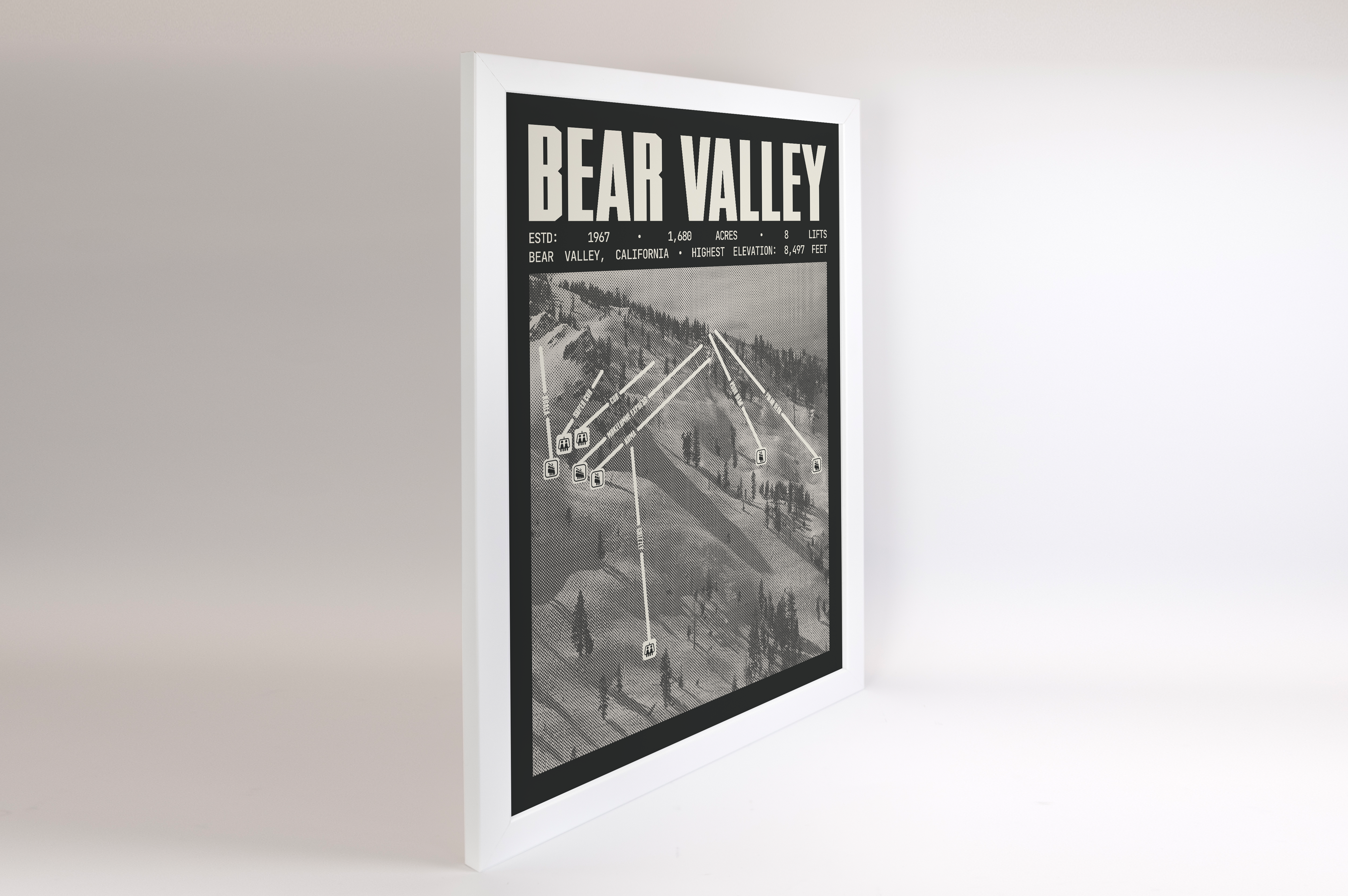 Bear Valley Resort Poster