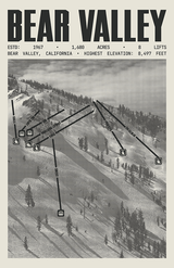 Bear Valley Resort Poster