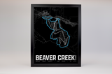 Beaver Creek Resort Map Poster – Colorado