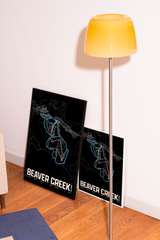 Beaver Creek Resort Map Poster – Colorado
