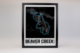Beaver Creek Resort Map Poster – Colorado