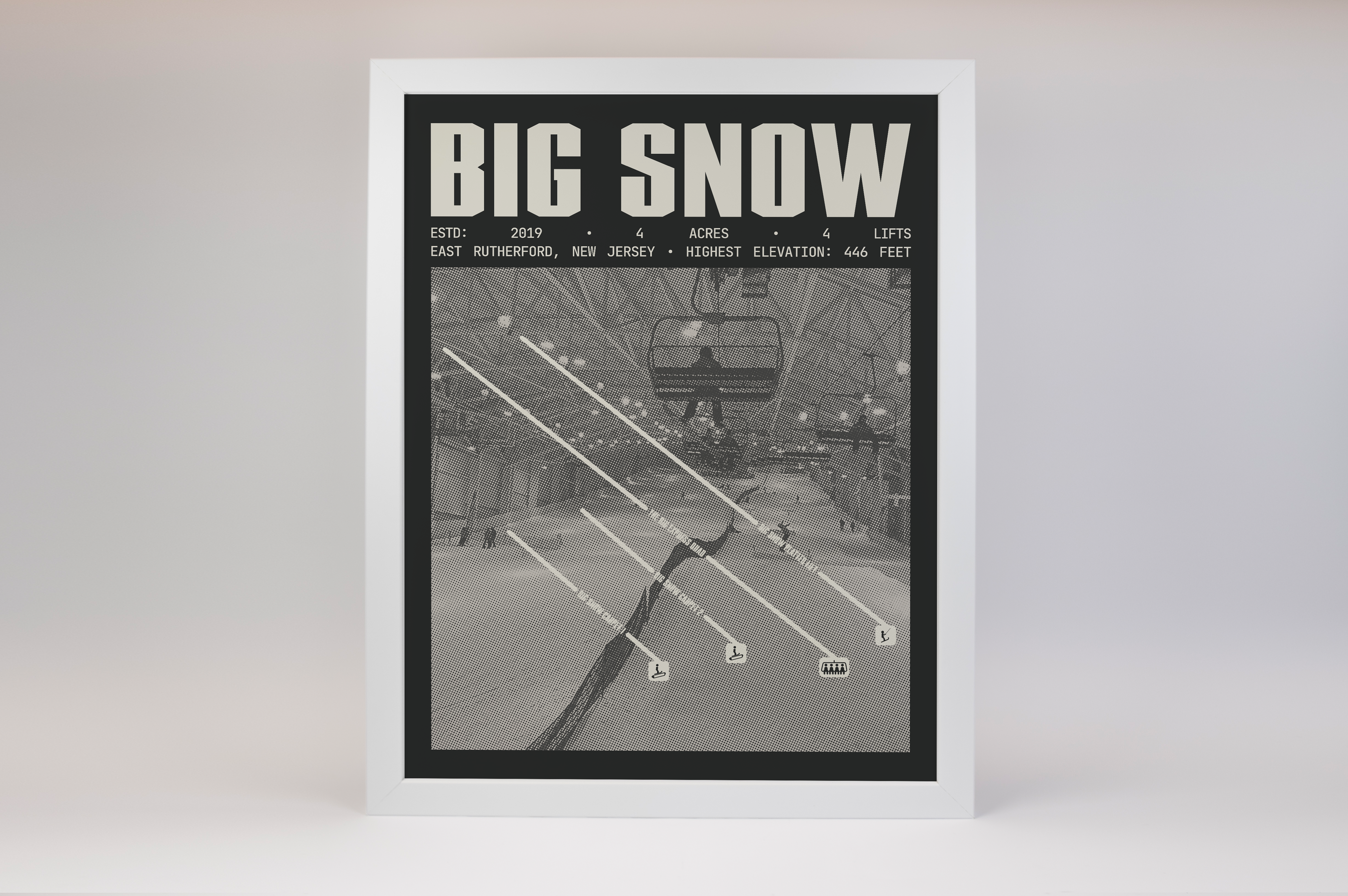 Big Snow American Dream Resort Poster
