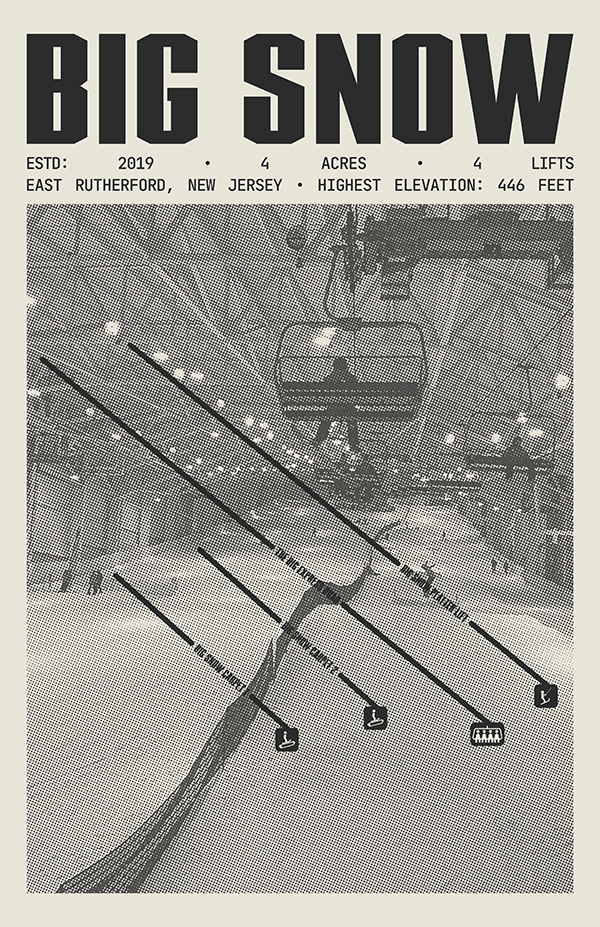 Big Snow American Dream Resort Poster
