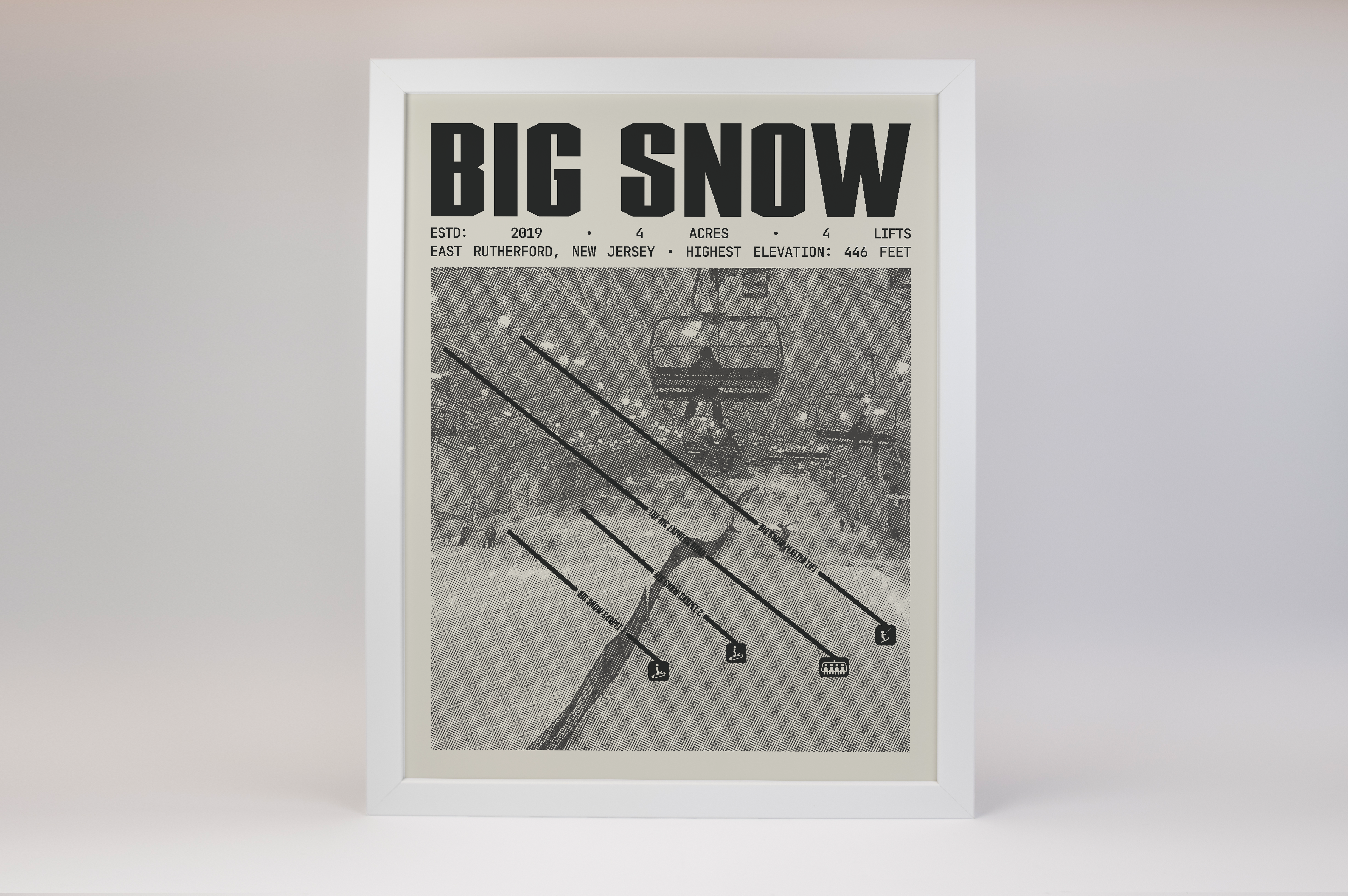 Big Snow American Dream Resort Poster