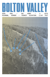 Bolton Valley Resort Poster