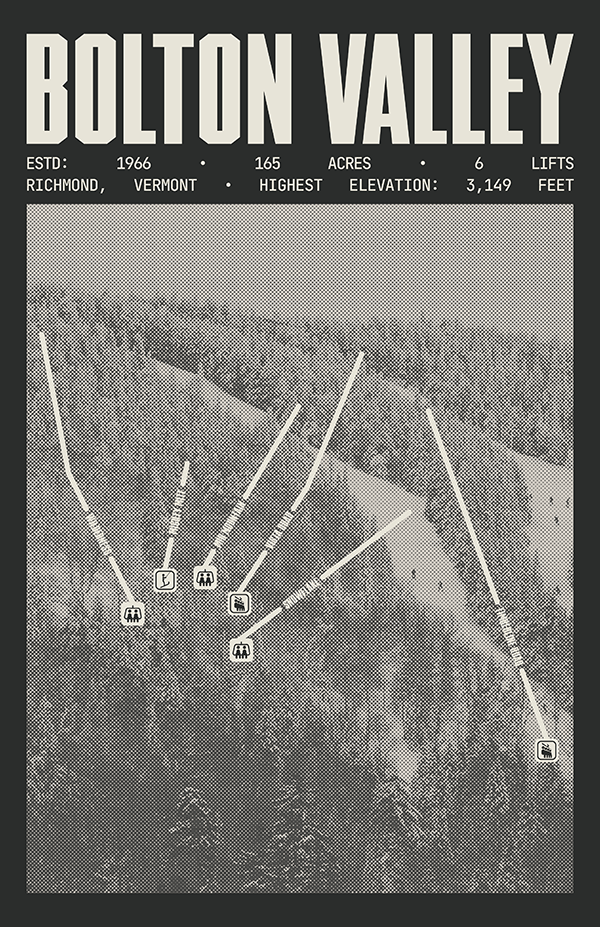 Bolton Valley Resort Poster