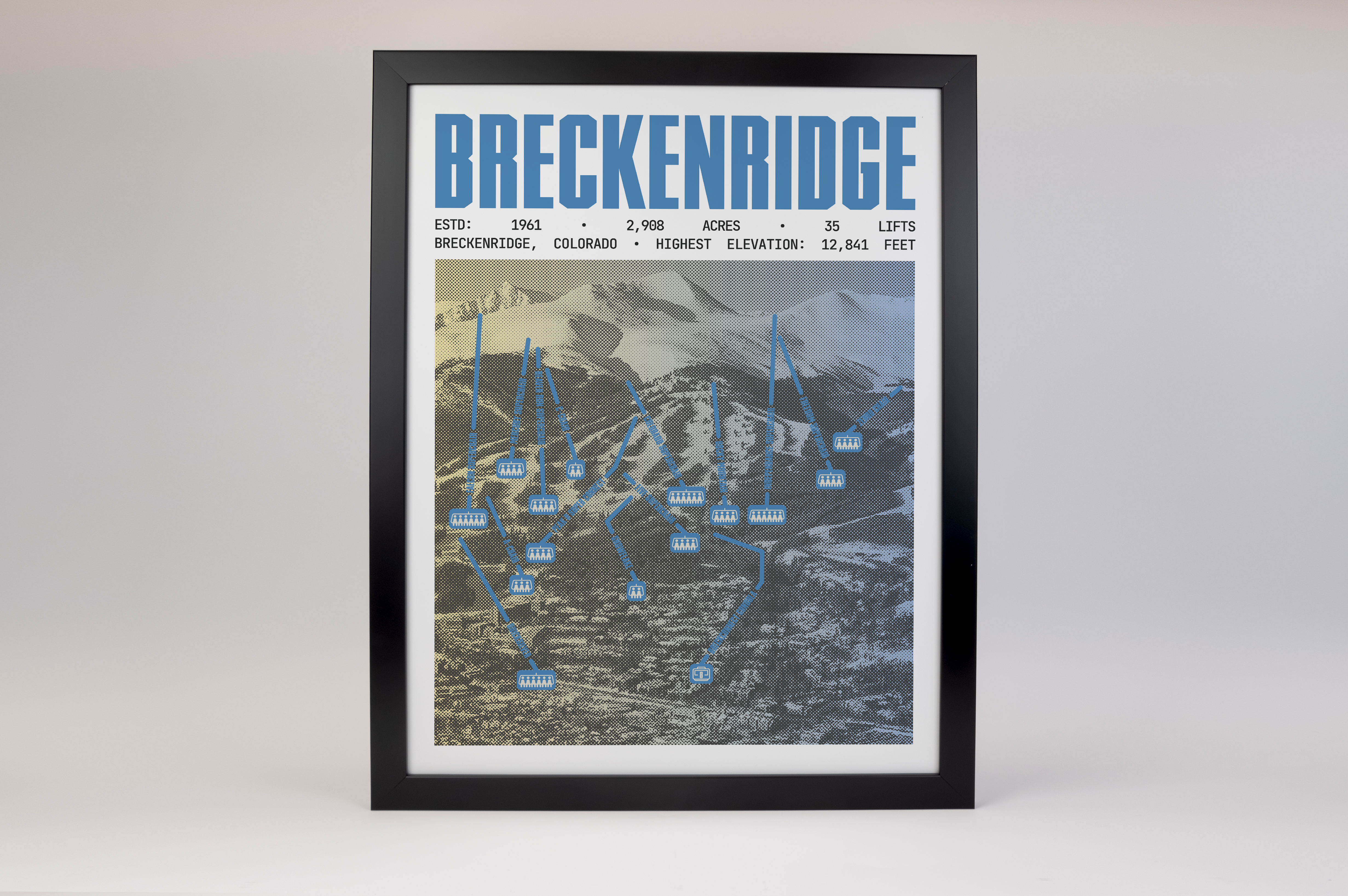 Breckenridge Resort Poster