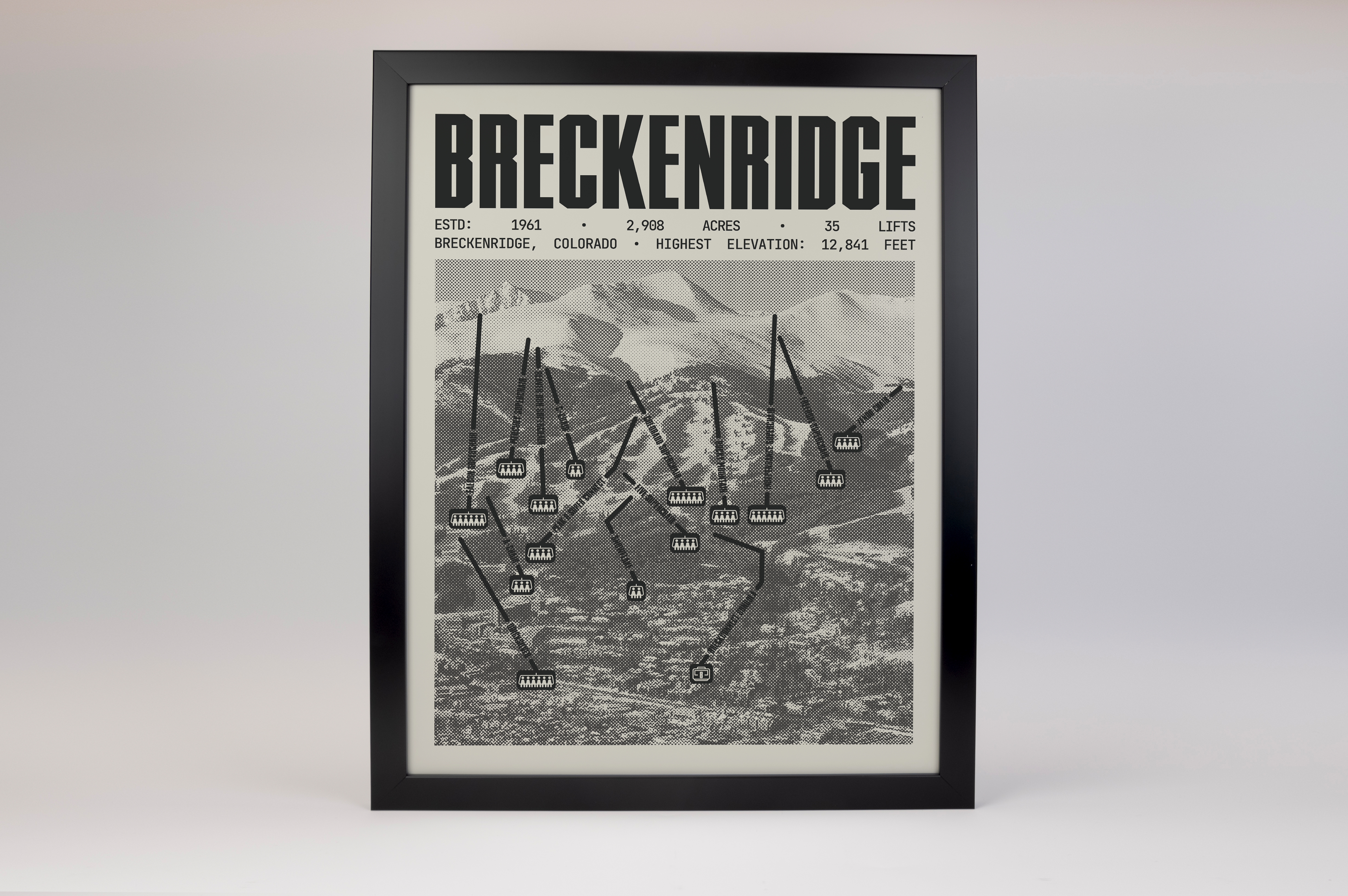 Breckenridge Resort Poster