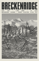 Breckenridge Resort Poster