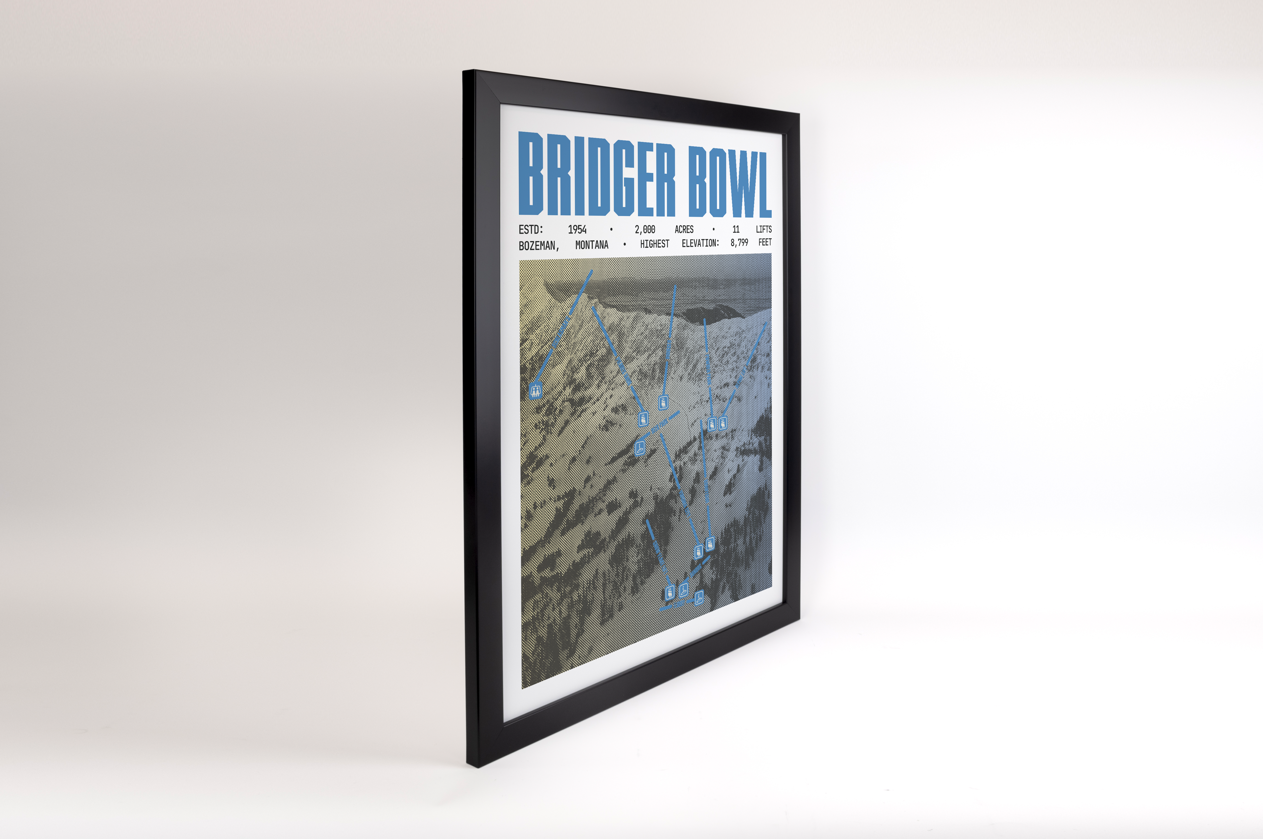 Bridger Bowl Resort Poster