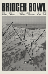 Bridger Bowl Resort Poster