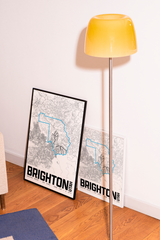 Brighton Resort Map Poster – Utah