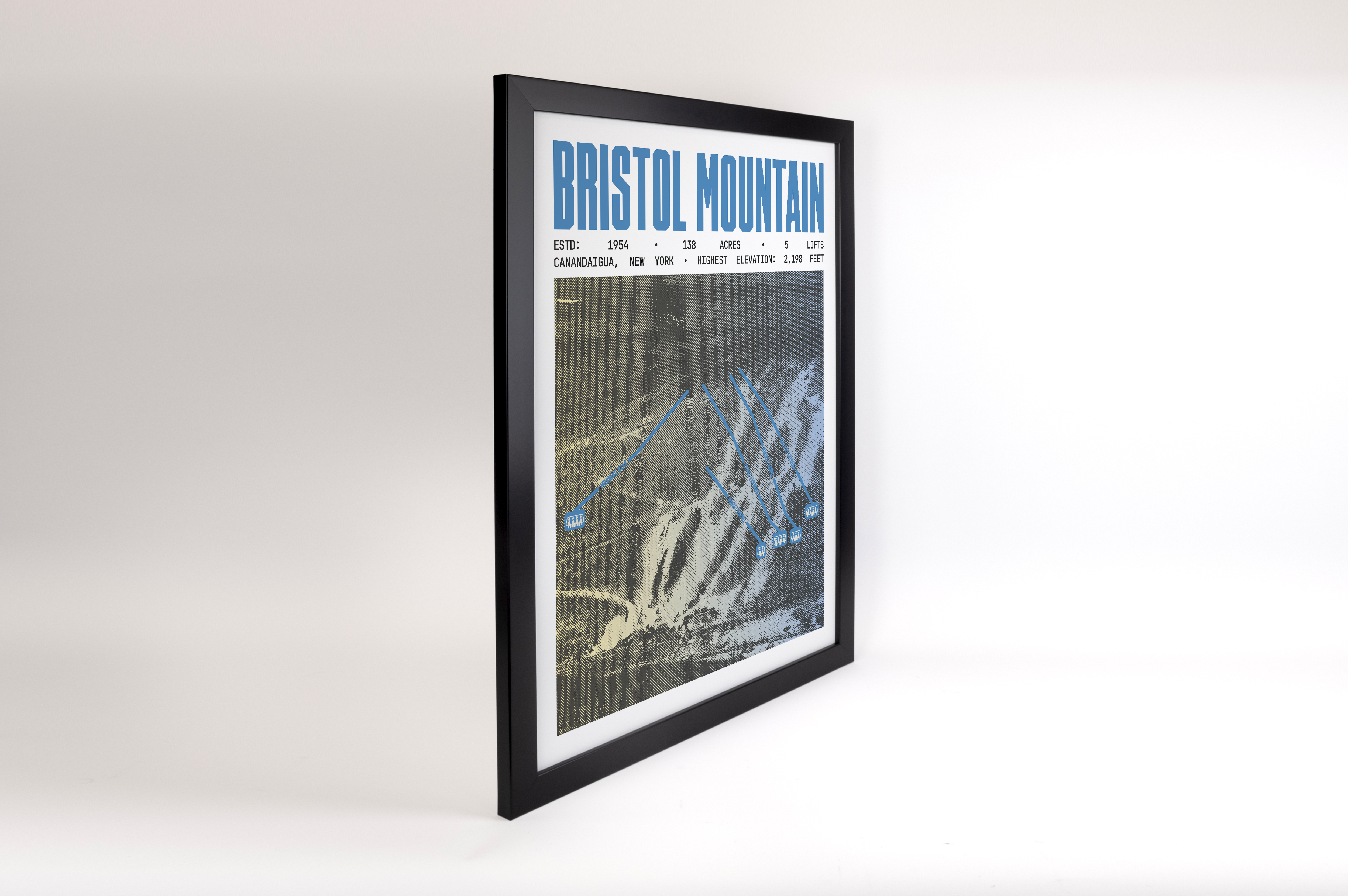 Bristol Mountain Resort Poster