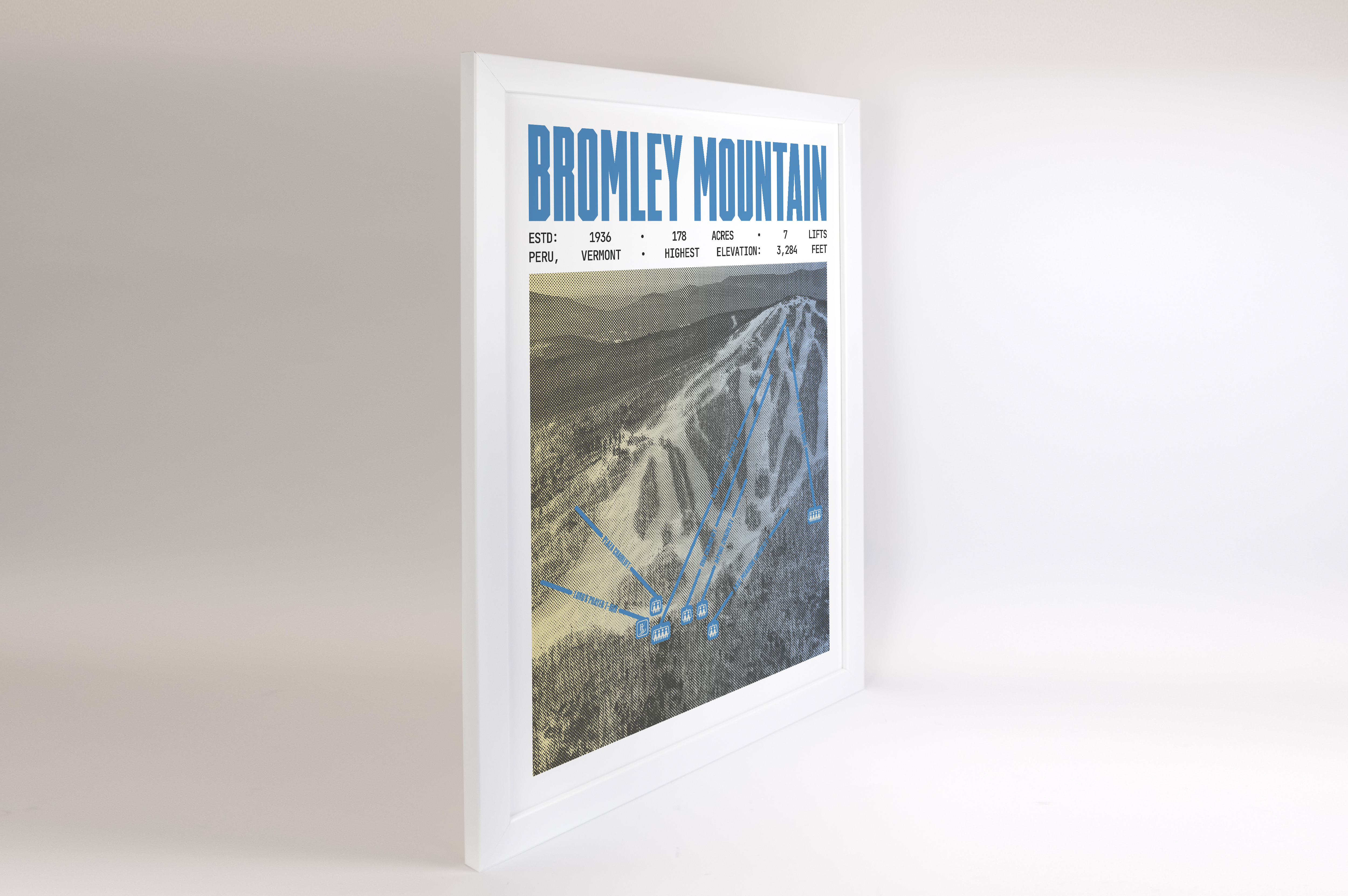 Bromley Mountain Resort Poster